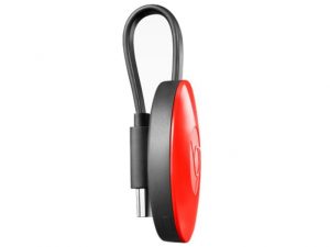 Google chromecast 2Poppy red GOOGLE GA3A00187 A06 Y19 - Image 3