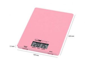 Vaga kuhinjska CLATRONIC KW3626 5kg pink - Image 3