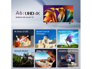 TV LED UHD SMART HISENSE 43A6N - Image 2