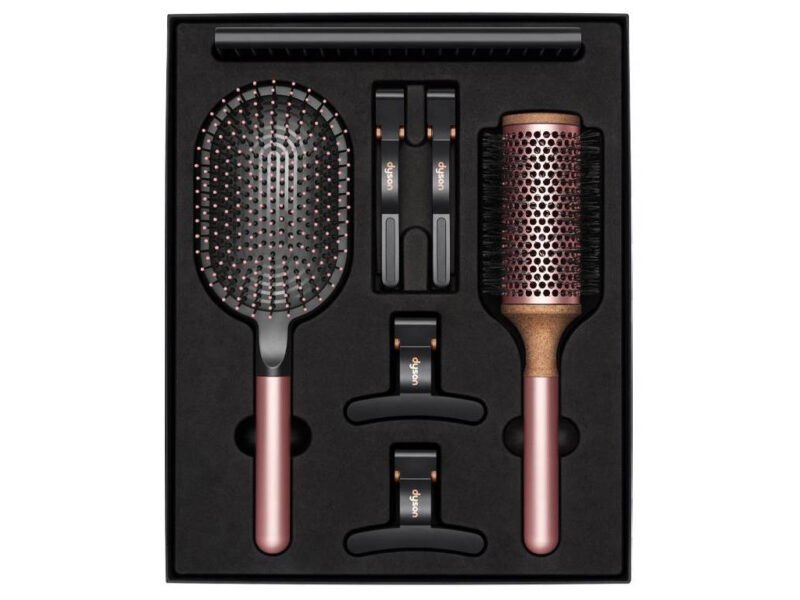 22767 1 Set četki i šnala za kosu Dyson Brush Giftset Rose Retail 973756 01