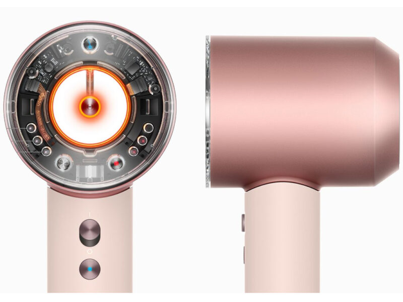 23008 2 Fen za kosu DYSON HD16 Supersonic Nural Ceramic Pink Rose Gold Straight Wavy 113407