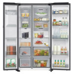 Kombinovani frizider SAMSUNG RS90F66BEFEO Side by Side - Image 2