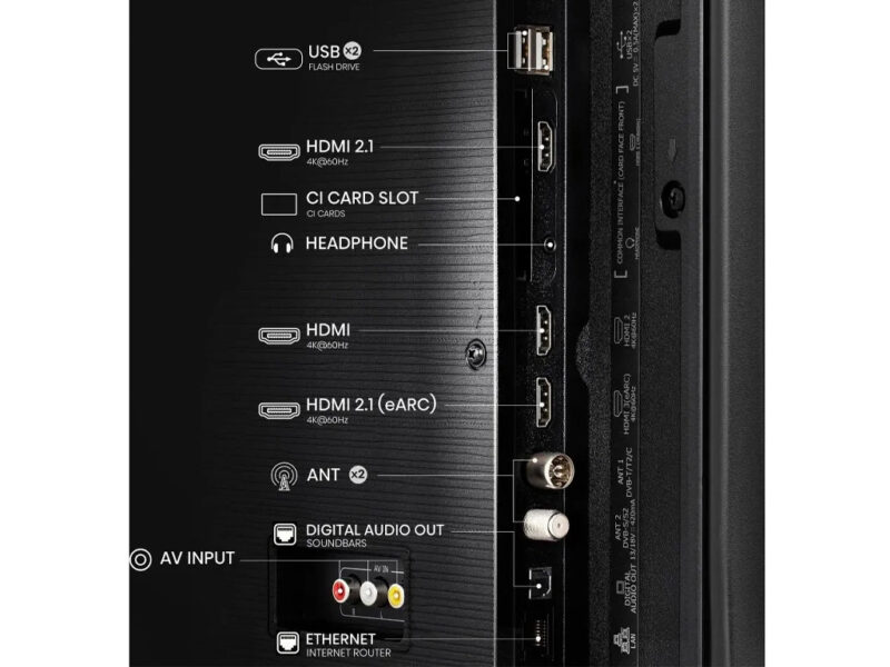 23206 3 TV LED UHD SMART 4K HISENSE 43A6Q