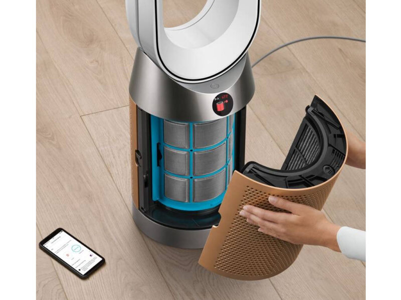 23215 4 Prociscivac greje i hladi DYSON HP12 Pure Hot i Cool DE NOx White Gold 546327