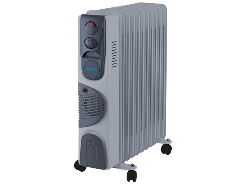 21975 Uljani radijator VORNER VRF11 0579 11 rebara 2500W 400W ventilator