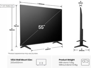 TV LED UHD SMART 4K HISENSE 55A6Q - Image 2
