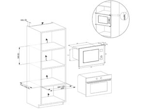 Mikrotalasna rerna ugradna CANDY CA38FL7N20WXB 11 Mikrotalasna rerna ugradna CANDY CA38FL7N20WXB - Image 6