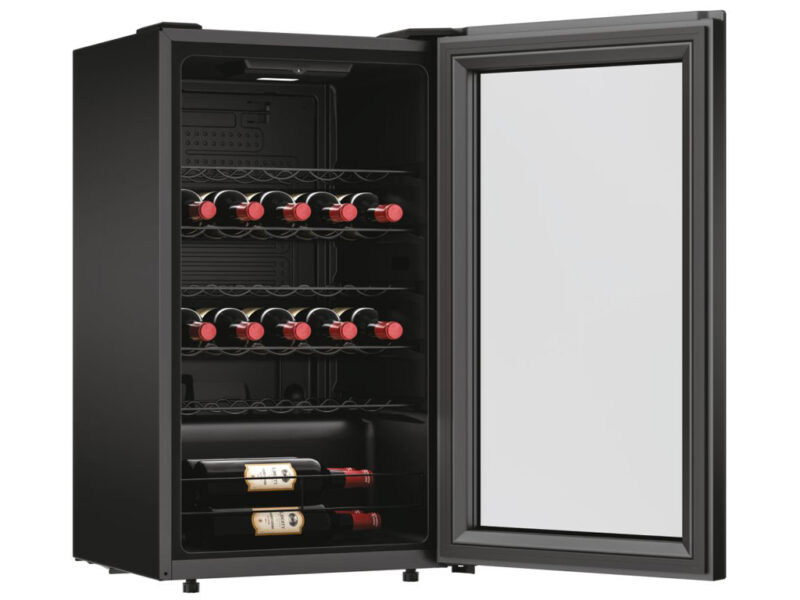 23281 3 Vinska vitrina CANDY CWC033M