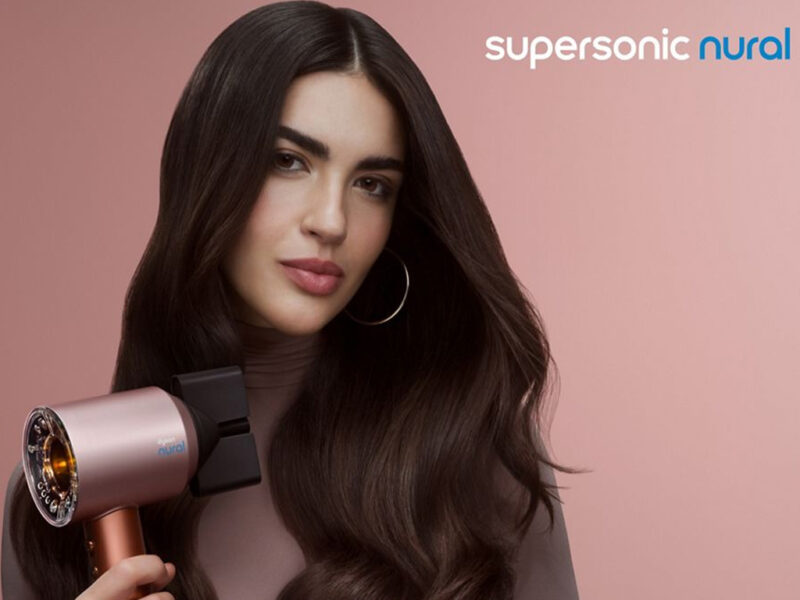 23390 2 Fen za kosu DYSON HD16 Supersonic Nural Amber Silk Pink Champagne Curly Coily 143709