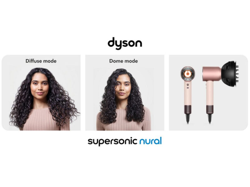 23390 3 Fen za kosu DYSON HD16 Supersonic Nural Amber Silk Pink Champagne Curly Coily 143709
