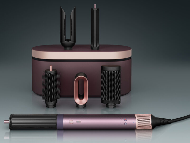 23456 1 Styler DYSON Airwrap Co anda 2x Jasper Plum Straight Wavy 598775