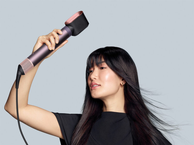 23456 5 Styler DYSON Airwrap Co anda 2x Jasper Plum Straight Wavy 598775