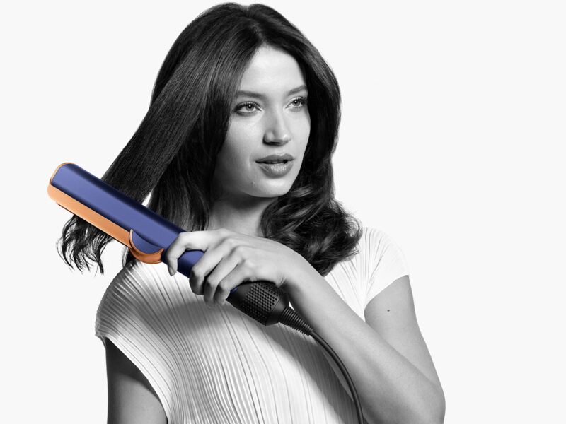 22721 4 Pegla za kosu Airstrait DYSON Prussian Blue Rich Copper 408215