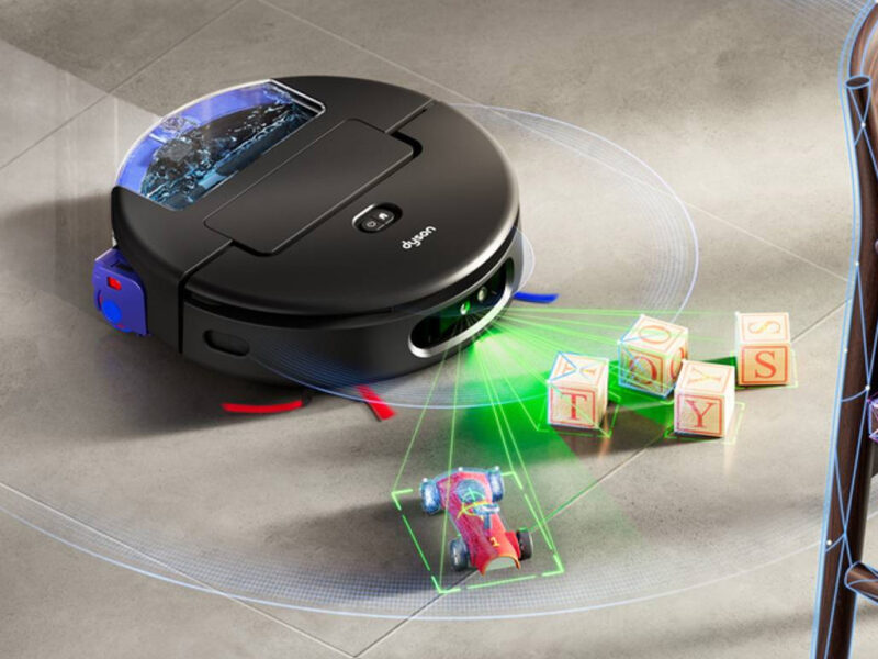 23590 2 Robot usisisvac DYSON Spot Scrub Ai Black Blue 586183