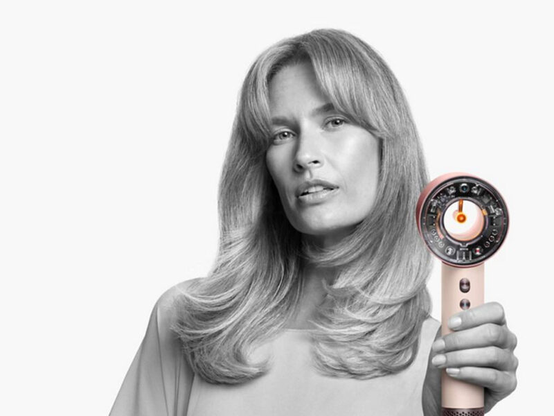 23591 5 Fen za kosu DYSON HD16 Supersonic Nural Red Velvet Gold Straight Wavy 493117