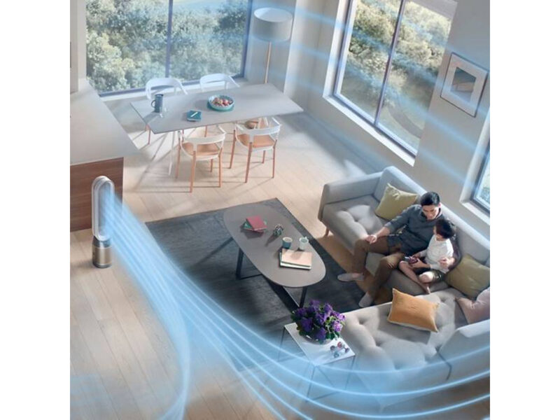 23595 4 Prociscivac i ventilator DYSON TP09 Purifier Cool Formaldahyde White Gold 386319