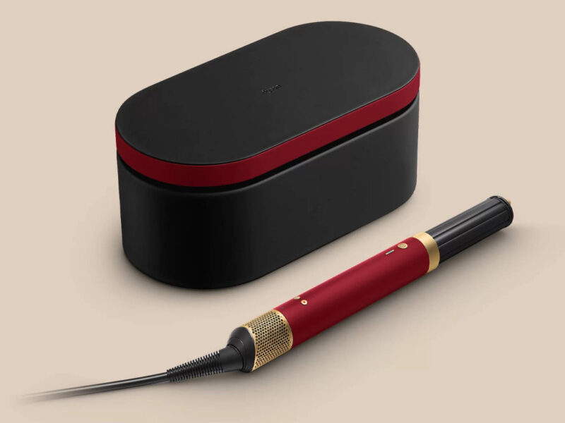 23635 1 Styler DYSON Airwrap Co anda 2x Red Velvet Gold Straight Wavy 176955