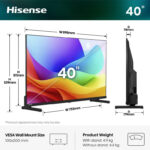 TV QLED FHD SMART HISENSE 40A5S - Image 5