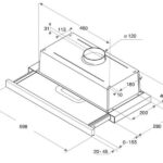 Aspirator ugradni INDESIT H 461 IX 1 1 - Image 2