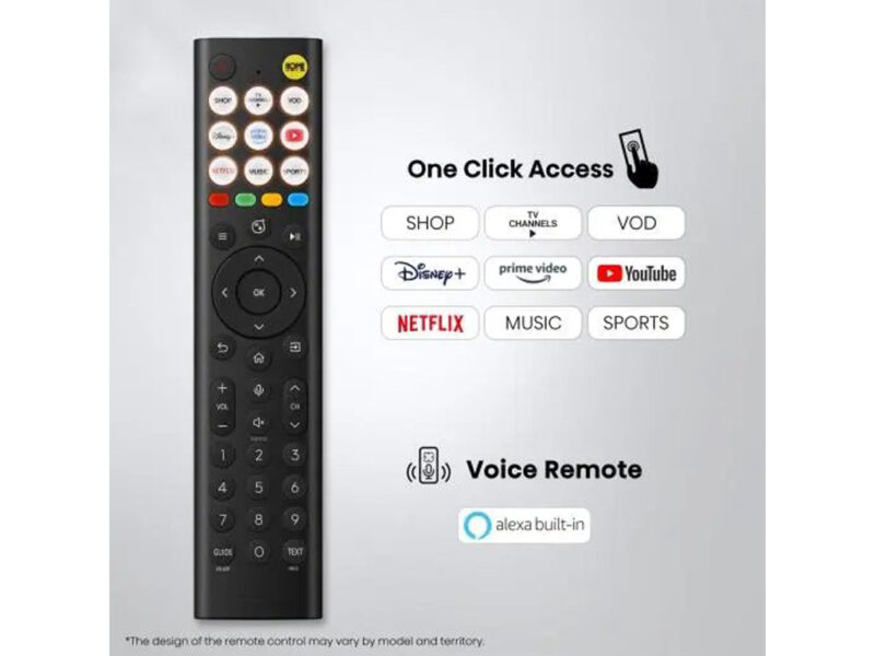 23733 4 TV LED UHD SMART HISENSE 43A6S