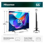 TV LED UHD SMART HISENSE 55A6S - Image 2