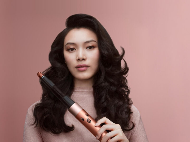 23773 1 Styler DYSON Airwrap i d Amber Silk Pink Champagne Curly Coily 142899