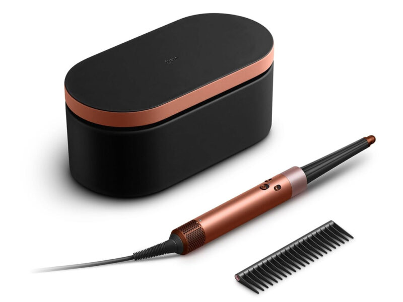23773 3 Styler DYSON Airwrap i d Amber Silk Pink Champagne Curly Coily 142899