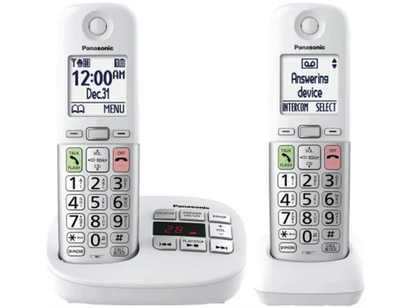 23796 Telefon bezicni duo PANASONIC KX TGU432EXW