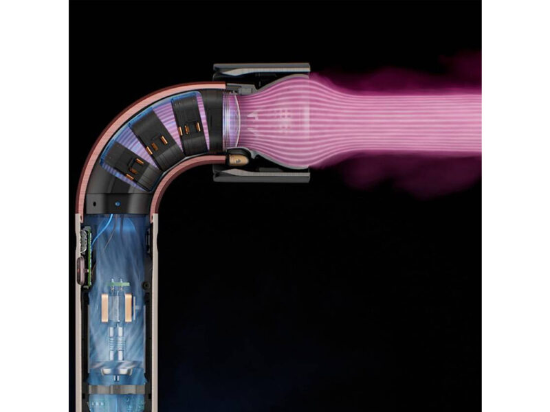 23808 4 Fen za kosu DYSON HD17 Supersonic R Straight Wavy Red Velvet Gold 493118