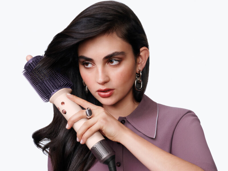23856 3 Cetka za oblikovanje kose Airsmooth DYSON Ceramic Pink Rose Gold 493078