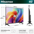 TV LED FHD SMART HISENSE 40A4S 6 TV LED FHD SMART HISENSE 40A4S - Slika 2