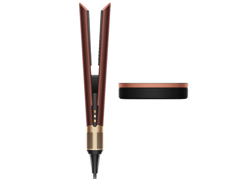 23867 Pegla za kosu Airstrait sa integrisanim cesljem DYSON Plum Copper 650104